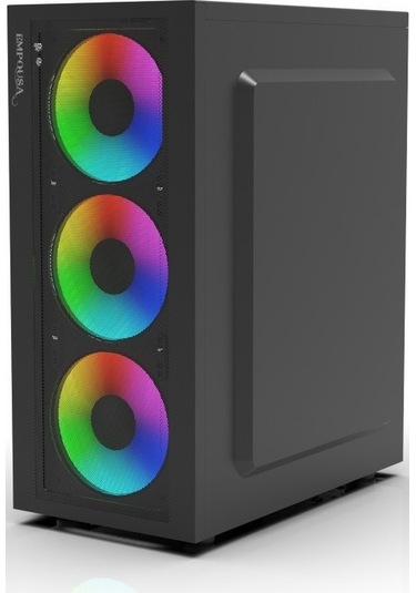 Inca Empousa Emg-15xn 650w Usb 3.2 Argb Atx Mid Tower Siyah Kasa