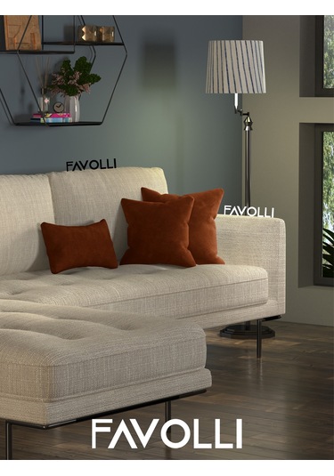 Br Favolli Kadife Dokulu Kiremit Rengi Kırlent Kılıfı Dream Serisi Punch Için Uygun Gizli Fermuar Kiremit Rengi