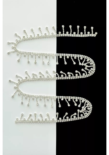 Slubov'u Strass Taş Şerit 50 Cm, Elbise, Etek, Dekor İçin 192338342