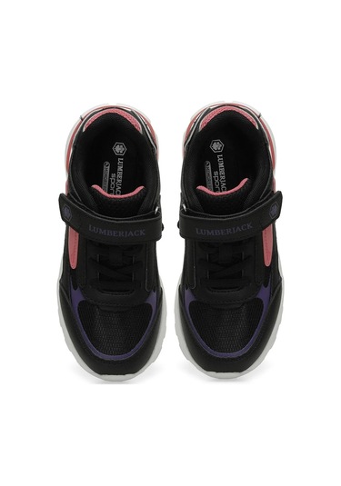 Lumberjack Narına Jr 4x Siyah Kız Çocuk Spor Ayakkabı 101509139 Siyah