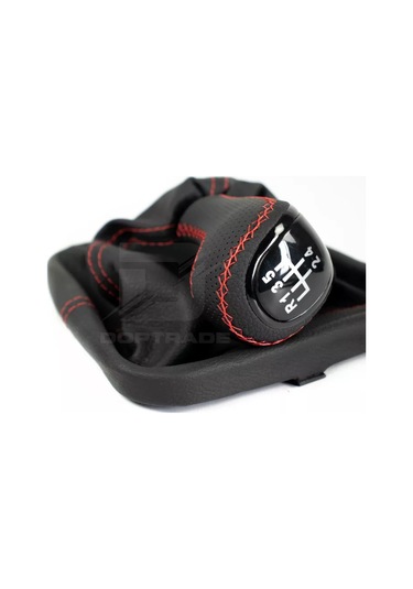 Doptrade Vaz 2110,2111,2112 İçin Deri Vites Topuzu Kırmızı 176447877 Kırmızı