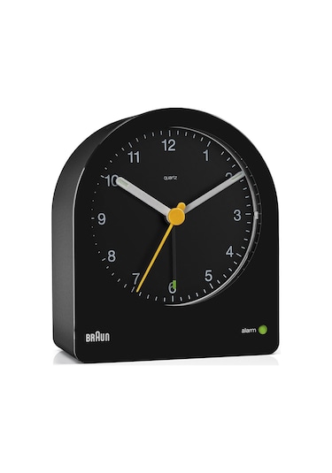 Braun Bc22b Siyah Klasik Analog Alarmlı Masa Saati Brn.bc22b