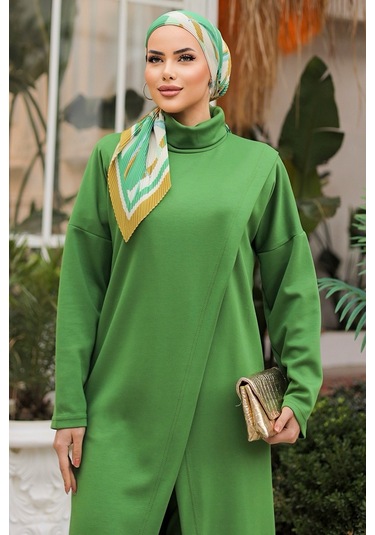 Asimetrik Kesim Takım 791 - Yeşil