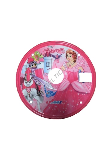 Hsgl Bisiklet 16 Jant Çocuk Bisiklet Jant Kapağı Princess Siyah