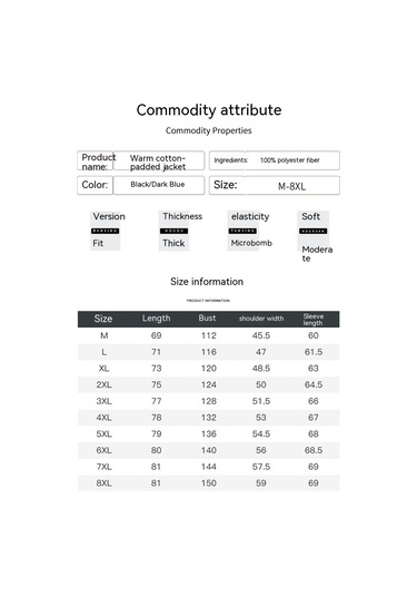 Sımıcg Kışlık Yeni Yastıklı Kalınlaştırılmış Ceket Ceket-gri Gri
