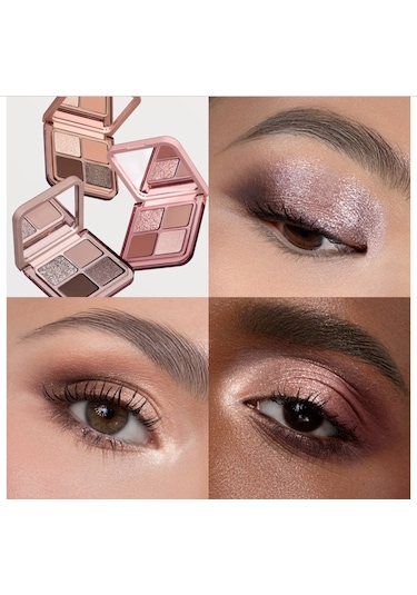 Natasha Denona Luxe Glam Compact - Dörtlü Far Paleti Rosy Diğer