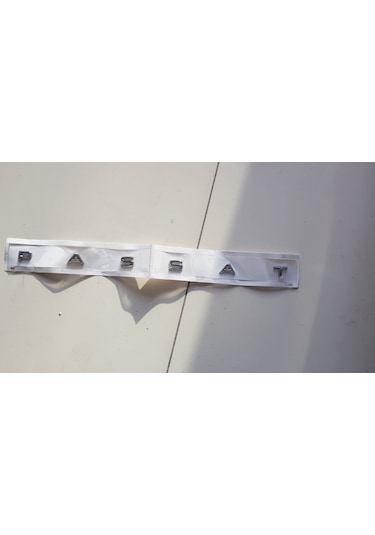 Vw Passat Bagaj Yazısı 45Cm X 1.7Cm Plastik B5-B6-B7-Cc-B8 Uyumlu