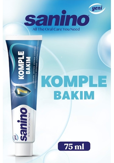 Sanino Komple Bakım Diş Macunu 2 x 75 ML