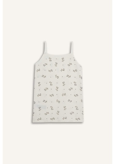 Defacto Kız Çocuk Tavşan Baskılı 2li Atlet F8584a825aupn26 Pembe