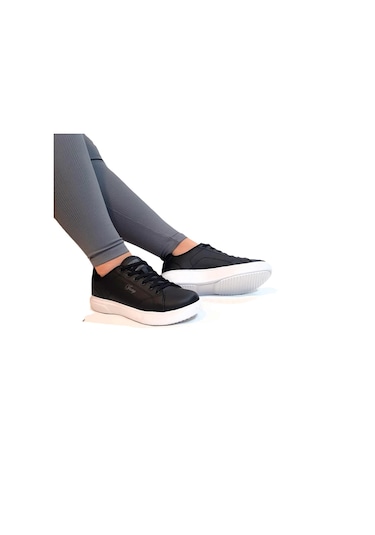 Jump 31178 Siyah-beyaz Memory Sistem Hafif Rahat Spor Ayakkabı Siyah - Beyaz