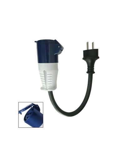 Dış Elektrik Enerji Besleme Kablosu 35cm Dişi - 16ah-1550