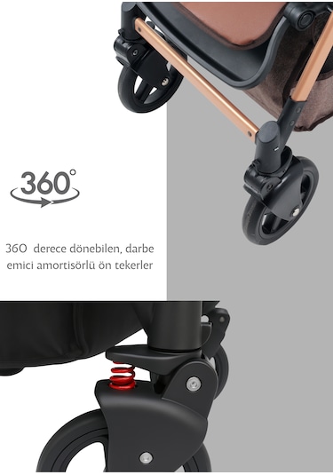 Trendy Çift Yönlü Bebek Arabası