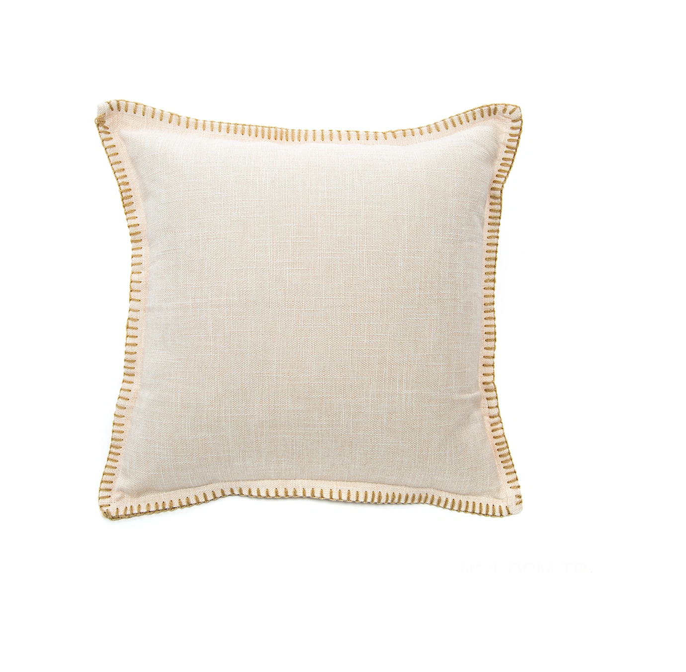 Qingmipy Pembe Keten Yastık Kılıfı 45x45 Cm - Yumuşak, Soluk, Solunumlu - Gizli Rezipro - Kırmızı, Oturma Odası, Araba Dekorasyonu Yastık Dahil Değil Pink