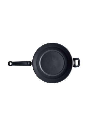Fissler Ceratal Comfort Orbit Black Wok Tava - 32 Cm Siyah