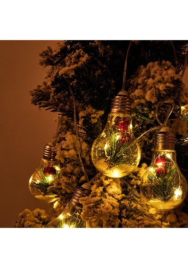 Suntek Magideal Yılbaşı Ampul Dize Işık Lambası Aydınlatma 6cmx9cm