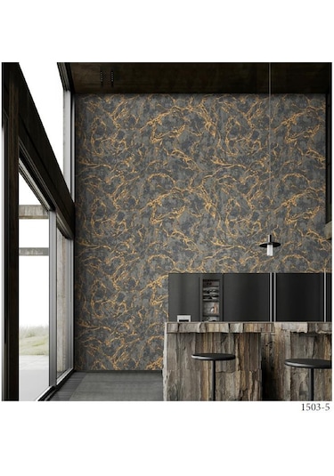 Adawall Vera 1503-5 Mermer Desenli Düz Sade Duvar Kağıdı