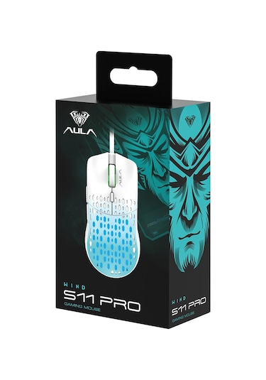 Aula S11 Pro 3600 DPI RGB Optik Oyuncu Mouse