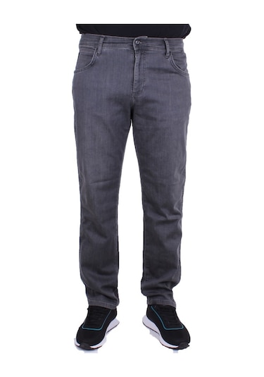 Twister Vegas 132-307 Antrasit Yüksek Bel Rahat Paça Erkek Jeans Pantolon Antrasit