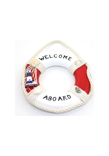 Ahşap Marin Duvara Asmalı Simit Model 2 Diğer