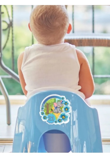 Sprintfox Çocuklar İçin Sınıf Kabinleri İçin Numaralandırılmış Etiketler 394894408 Açık Mavi