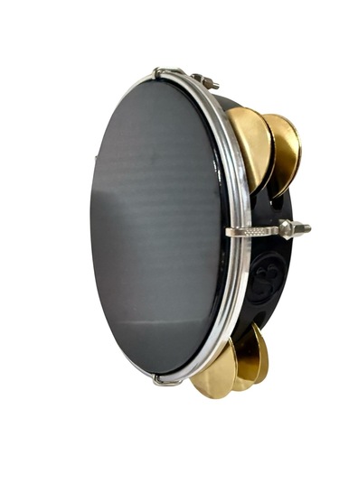 Fasıl Tefi Profesyonel Carbon Siyah Renk Kasnak Siyah Film