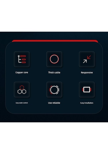 Trendooze Otomatik Su Besleme Sensörü - Kare - 6m, Um56349-11, Yurt Dışından Uygun