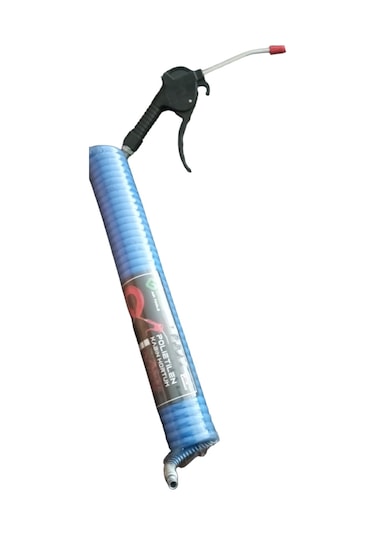 SNC Green 5 Metre Plastik Tabancalı PoliEtilen Spiral Hava Hortum