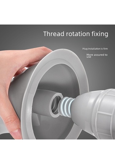 Konesam Eşsiz Tüp Tıkanıklık Çözücü - Toilet, Mutfak Ve Banyo Boruları İçin Dayanıklı Gri Uçlu Sivri Uçlu Su Akışı Aracı Diğer