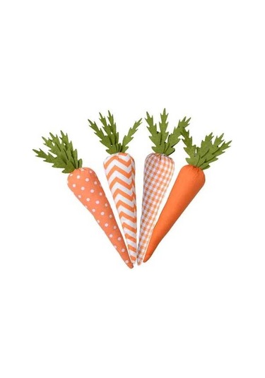 Pazly Turuncu-seri Süslemeleri Suntek Paskalya Oturma Odası Havuç 4x Yb