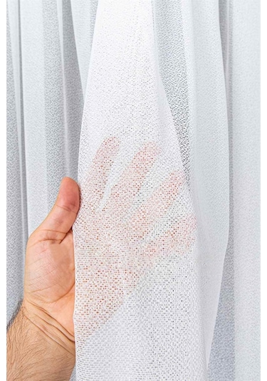 Evdepo Home Kullanıma Hazır Örme Tül Perde (540724560)