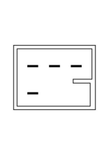 Vw Golf 4 Passat B5 Cam Düğmesi Anahtarı Tekli