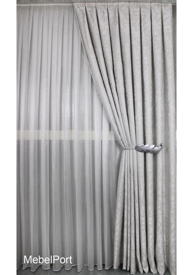 Jakar Fonluk Sahil Desen 1/3 Sıklık Korniş İçin Tek Kanat Platin