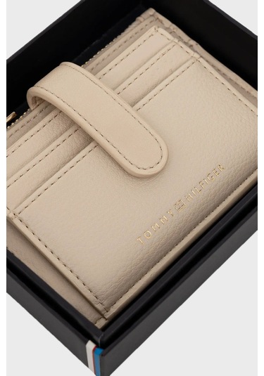 Tommy Hilfiger Bayan Cüzdan Aw0aw18027 Acı Bej Bej
