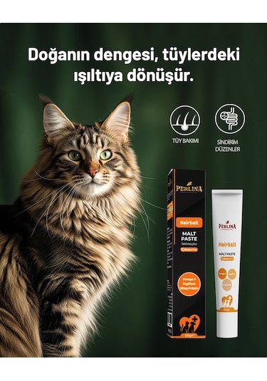Perlina Kısır Kedi Sterılısed Malt Paste