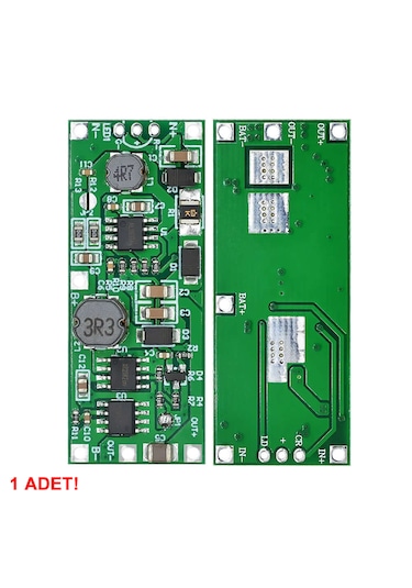Dc 12v Ups Modül 18650 3.7v Lion Pil Kesintisiz Acil Durum