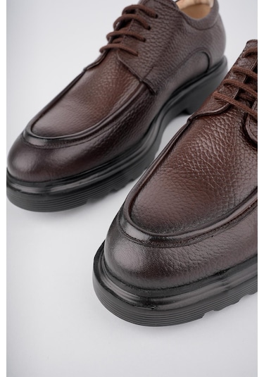 Muggo Samuel Garantili Günlük Klasik Hakiki Deri Casual Rahat Ortopedik Kalın Taban Erkek Ayakkabı Kahverengı Kahverengi Muggo Samuel Garantili Günlük Klasik Hakiki Deri Casual Rahat Ortopedik Kalın Taban Erkek Ayakkabı Kahverengı Kahverengi