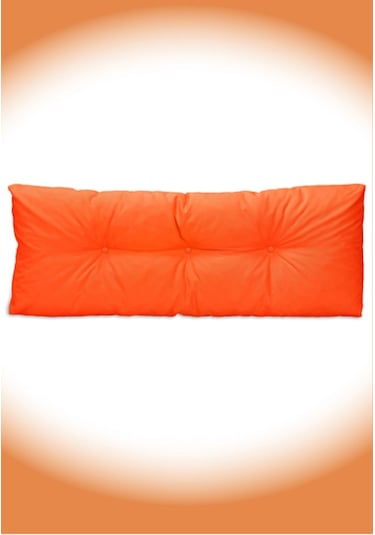Dış Ve Iç Mekan Palet Bahçe Balkon Havuz Başı Yat Minderi Koltuk Minderi Sırt Turuncu