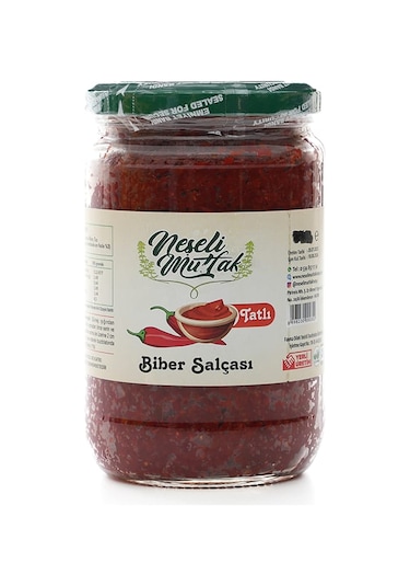 Neşeli Mutfak Tatlı Biber Salçası 695 Gr