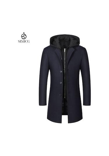 Xinxin Xinxin Mavi Yün Mont Koyu Mavi