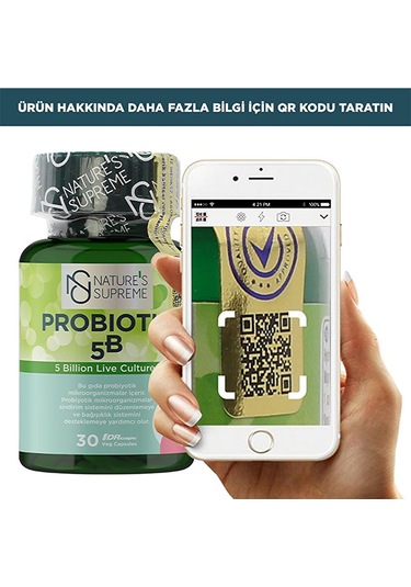 Nature's Supreme Probiotic 5b 30 Kapsül