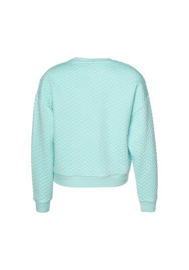 Hummel Brısa Sweatshırt Kadın Sweatshırt Mavi Mavi