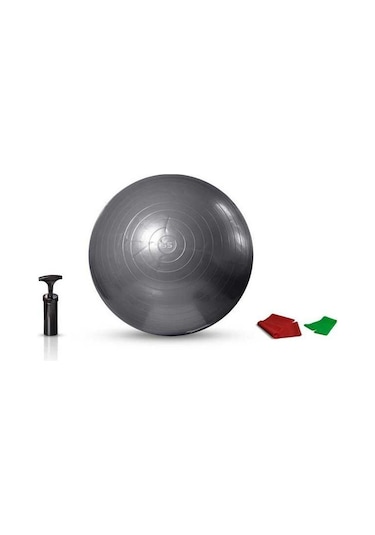 Slazenger Active Pilates Set 55 Cm Gymball + Pilates Bandı + Loop Band