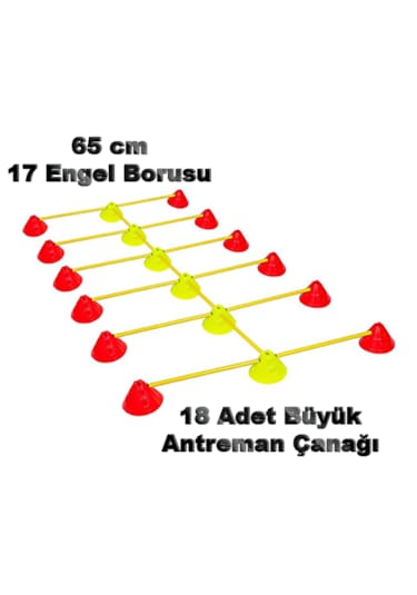 75 Parça Tam Profesyonel Antrenman Seti Taşıma Ve Saklama Çantalı Çok Renkli