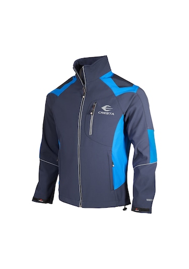 Cresta Outdoor Reflektörlü Kapüşonlu Su Geçirmez Softshell Ceket