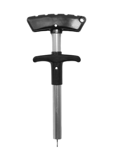 Lemestar Alüminyum Malzeme Balık İğnesi Çıkarıcı, Ergonomik Plastik Kollu, Keskin Dişlerden Koruma, Hafif Ve Kompakt, Gümüş Renk