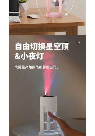 Nemlendirici Usb Ultrasonik Araba Hava Nemlendirici