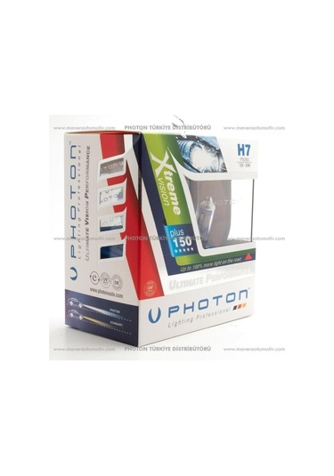 H7 12v 55w Xtreme Vision %150 Fazla Işık Serisi