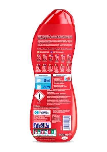 Pril Duo Jel 4 Etki Bulaşık Makinesi Deterjanı 2 x 900 ML