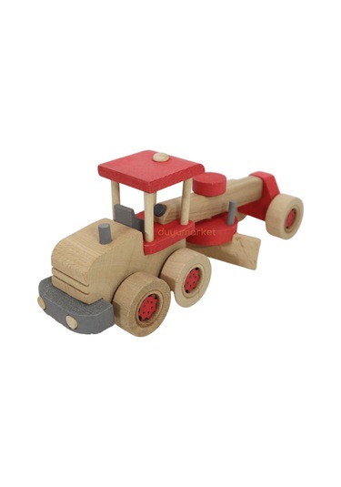 Mr. Quokka Ahşap Greyder - Kırmızı