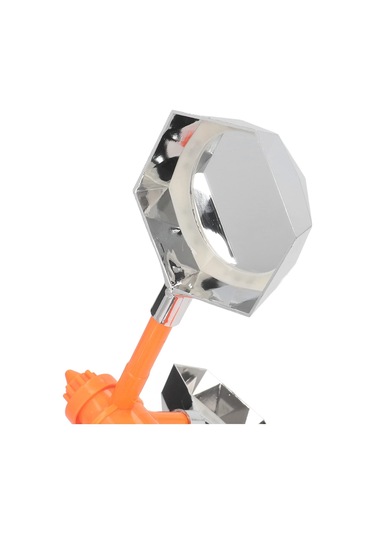 B0ccm Beyaz Solar Ses Işığı Kuş Kovucu 360 Dönen Solar Kuş